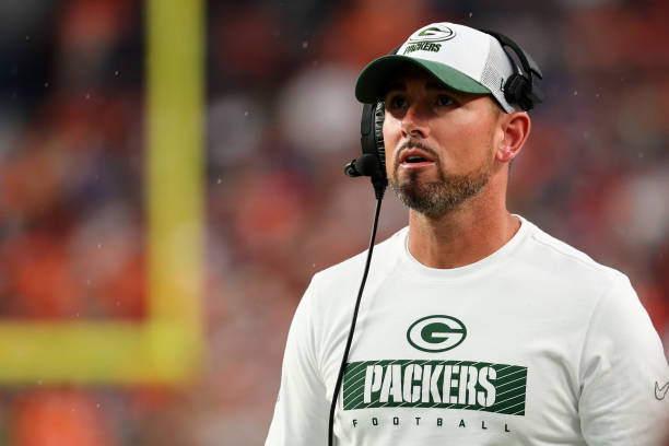 Matt LaFleur of the Green Bay Packers