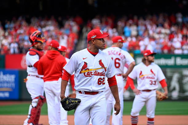 Jose Quintana #62 of the St. Louis Cardinals