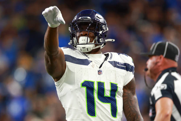 Seattle Seahawks wide receiver DK Metcalf (14)