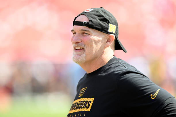 Head coach Dan Quinn of the Washington Commanders