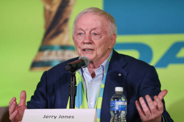 Owner and general manager of the Dallas Cowboys Jerry Jones
