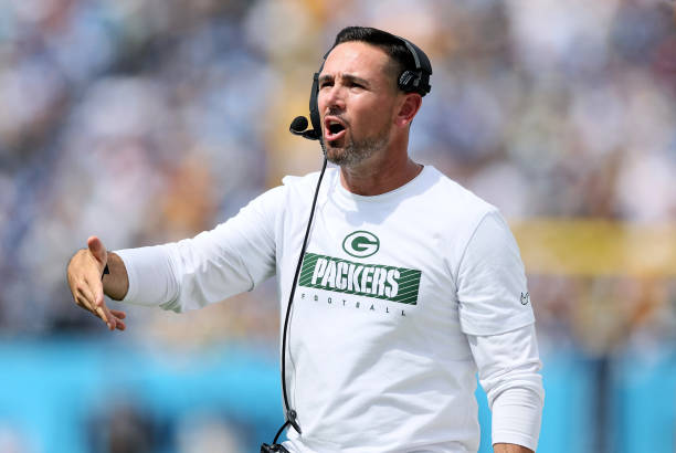 Matt LaFleur of the Green Bay Packers