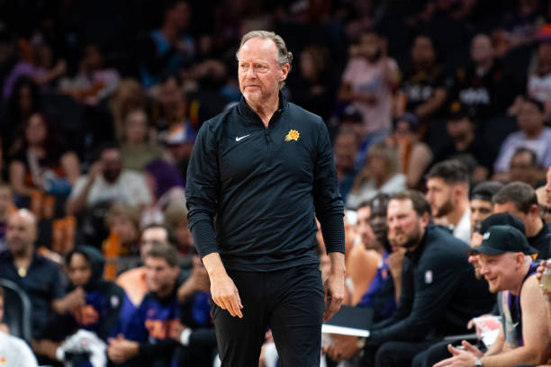 Head coach Mike Budenholzer of the Phoenix Suns