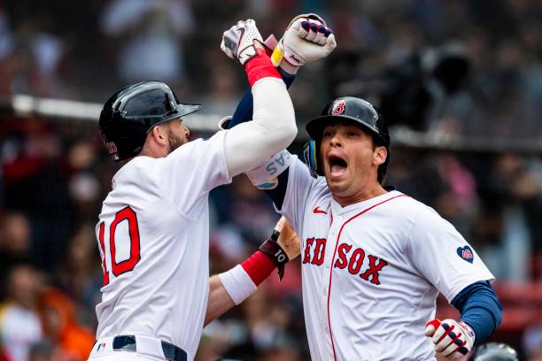 Triston Casas #36 of the Boston Red Sox