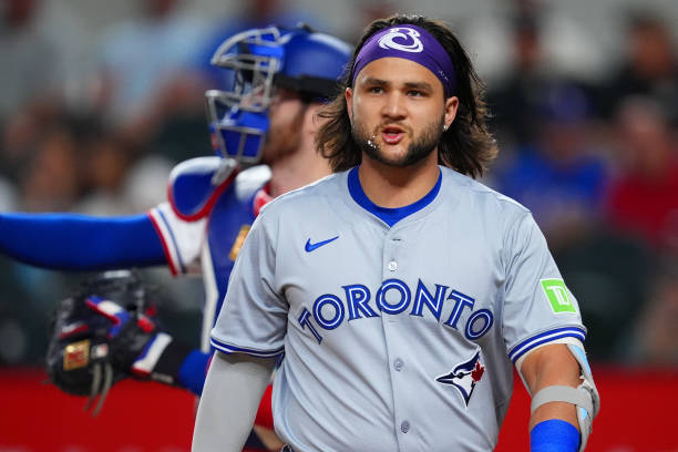 Bo Bichette #11 of the Toronto Blue Jays