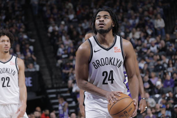 Cam Thomas #24 of the Brooklyn Nets