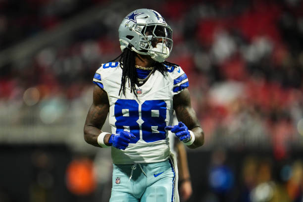 CeeDee Lamb #88 of the Dallas Cowboys