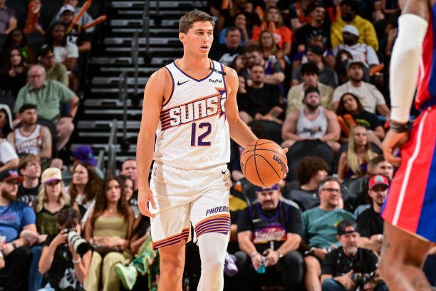 Collin Gillespie #12 of the Phoenix Suns