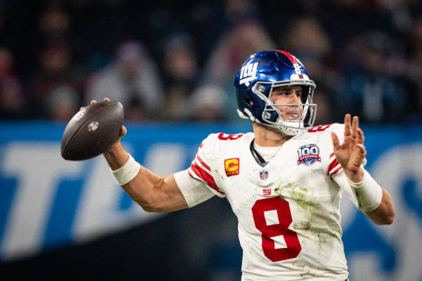 Daniel Jones of the New York Giants