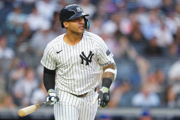 Gleyber Torres #25 of the New York Yankees