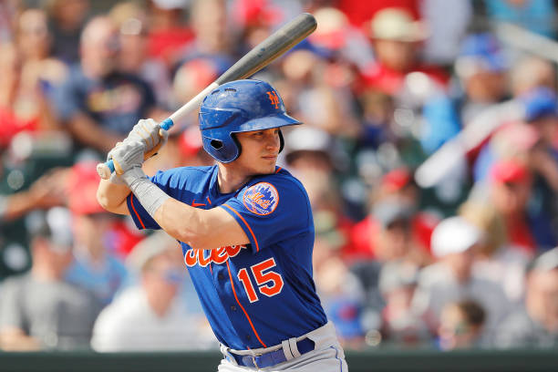 Jake Mangum #15 of the New York Mets