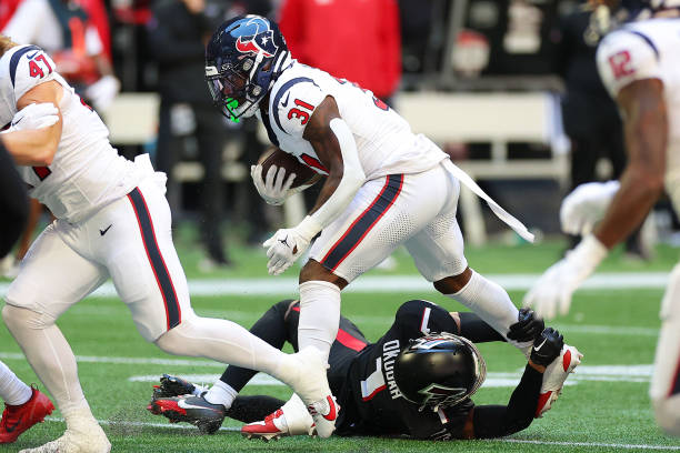 Jeff Okudah #11 of the Houston Texans