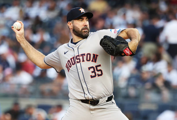 Justin Verlander #35 of the Houston Astros