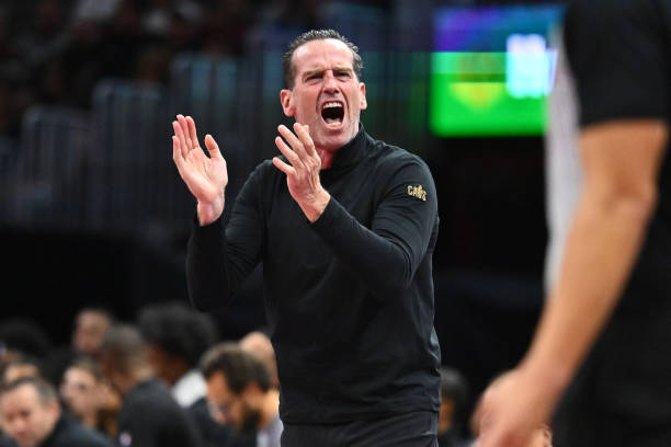Head coach Kenny Atkinson of the Cleveland Cavaliers