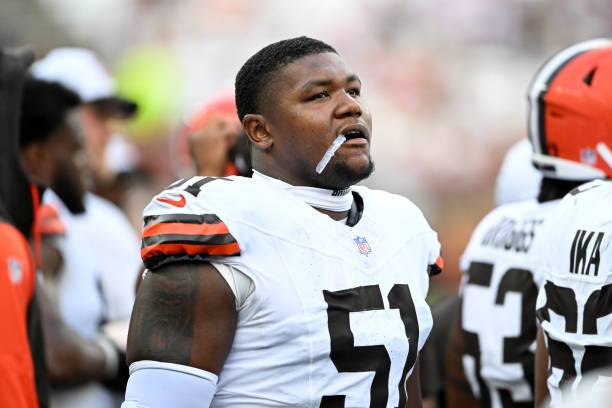 Mike Hall Jr. #51 of the Cleveland Browns