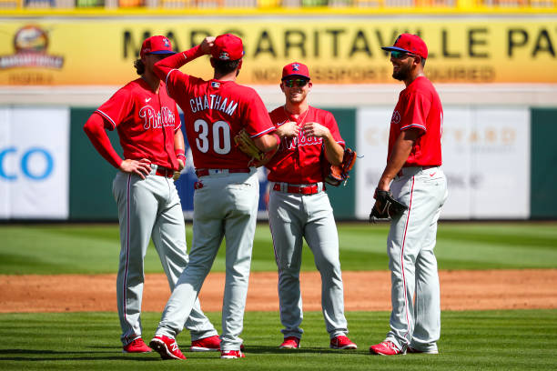 Scott Kingery #4 of the Philadelphia Phillies