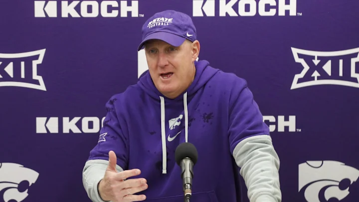 K-State Coach Chris Klieman Hints at Possible Retirement Amid Rumors.