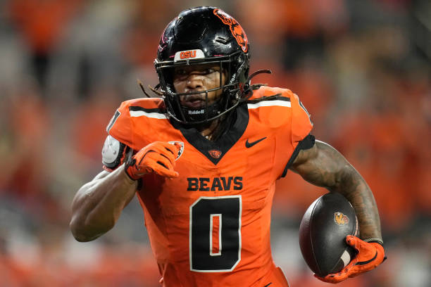 Anthony Hankerson #0 of the Oregon State Beavers