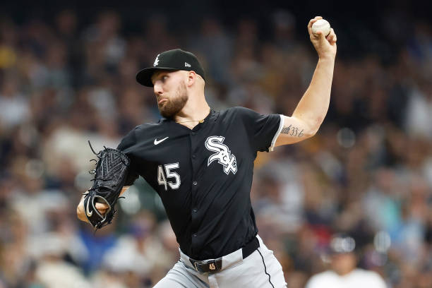 Garrett Crochet #45 of the Chicago White Sox