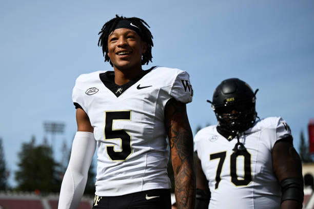 Horatio Fields #5 of the Wake Forest Demon Deacons