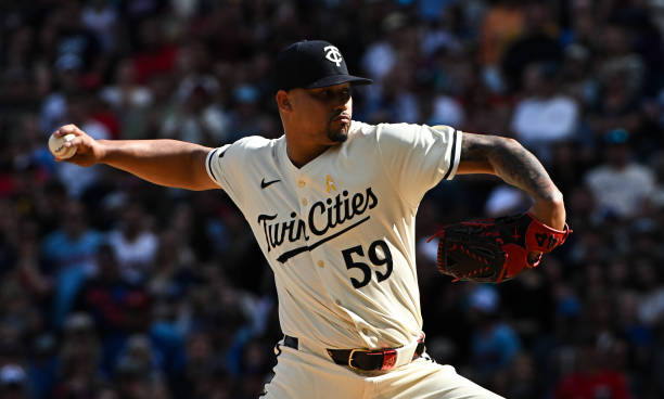 Jhoan Duran #59 of the Minnesota Twins