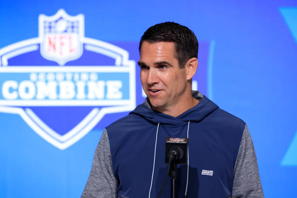 General Manager Joe Schoen of the New York Giants