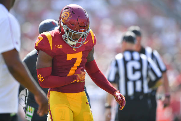 USC Trojans safety Kamari Ramsey (7)