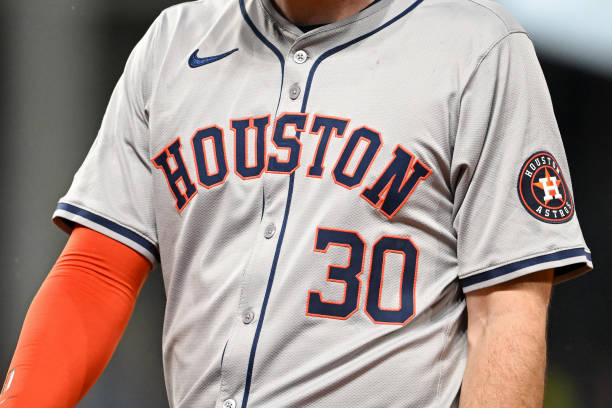 Kyle Tucker #30 of the Houston Astros