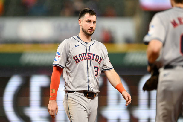 Kyle Tucker #30 of the Houston Astros
