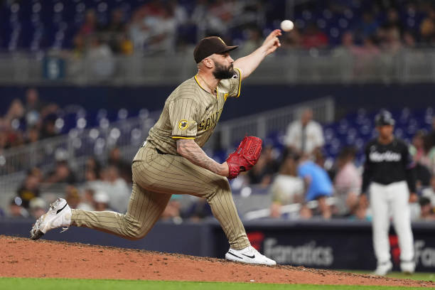 Tanner Scott #66 of the San Diego Padres