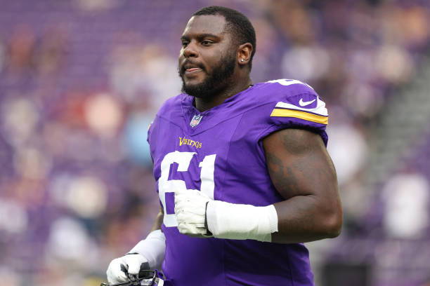 Jalen Redmond #61 of the Minnesota Vikings