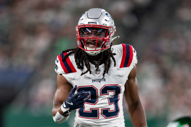 Kyle Dugger #23 of the New England Patriots