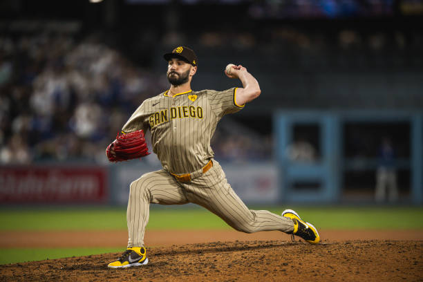 Tanner Scott #66 of the San Diego Padres