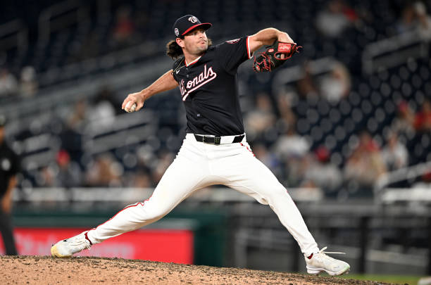 Kyle Finnegan #67 of the Washington Nationals