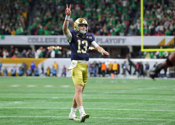 Breaking News: Notre QB DameRiley Leonard Confirmed