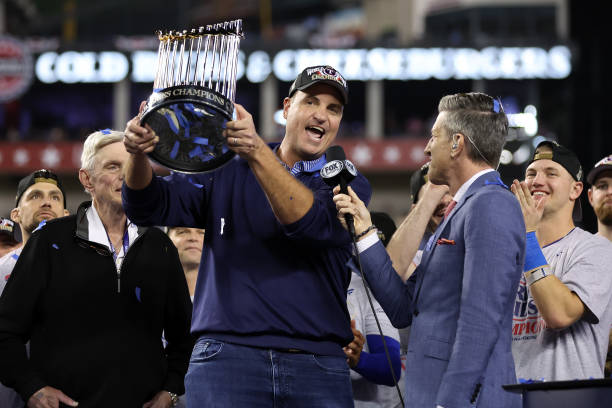 General Manager Chris Young of the Texas Rangers