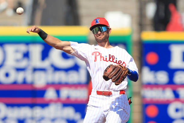 Trea Turner #7 of the Philadelphia Phillies