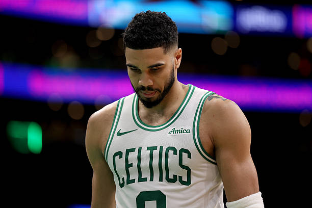 Jayson Tatum #0 of the Boston Celtics