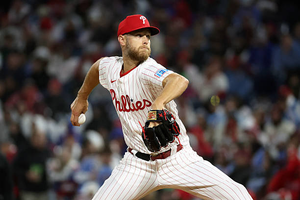 Zack Wheeler #45 of the Philadelphia Phillies