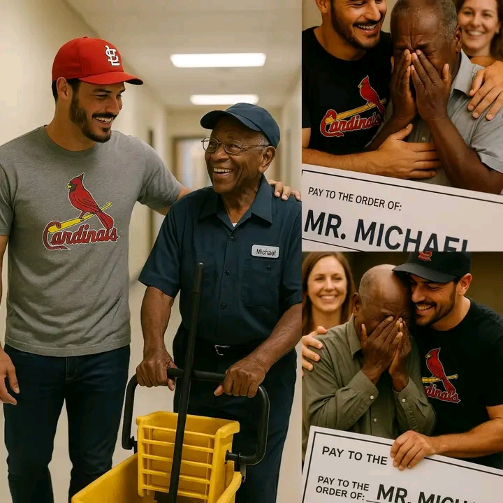 Nolan Arenado Discovers His Old School Janitor Still Working at 79 Years Old and Surprises Everyone Posted