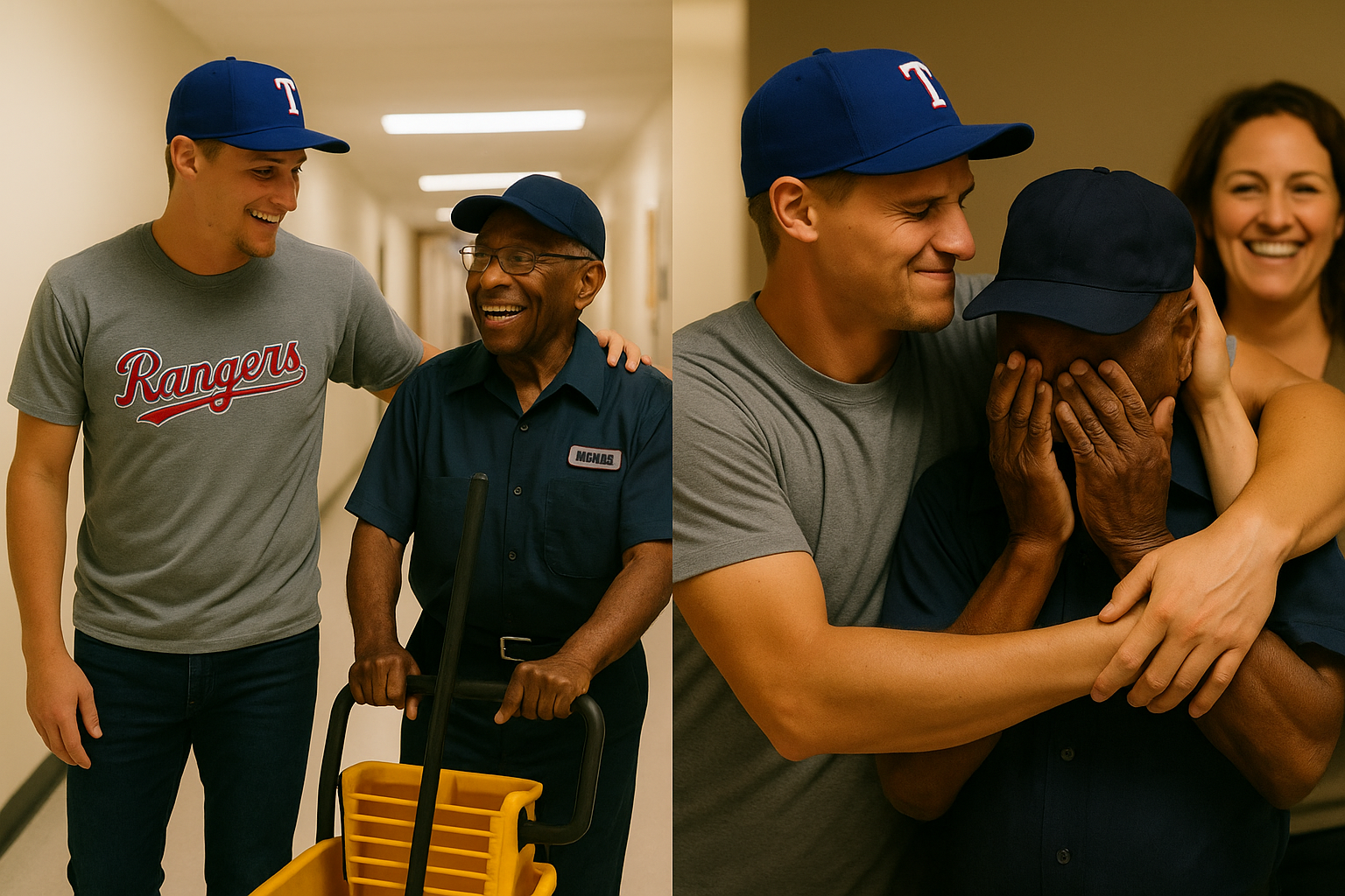 Corey Seager Discovers His Old School Janitor Still Working at 79 Years Old and Surprises Everyone