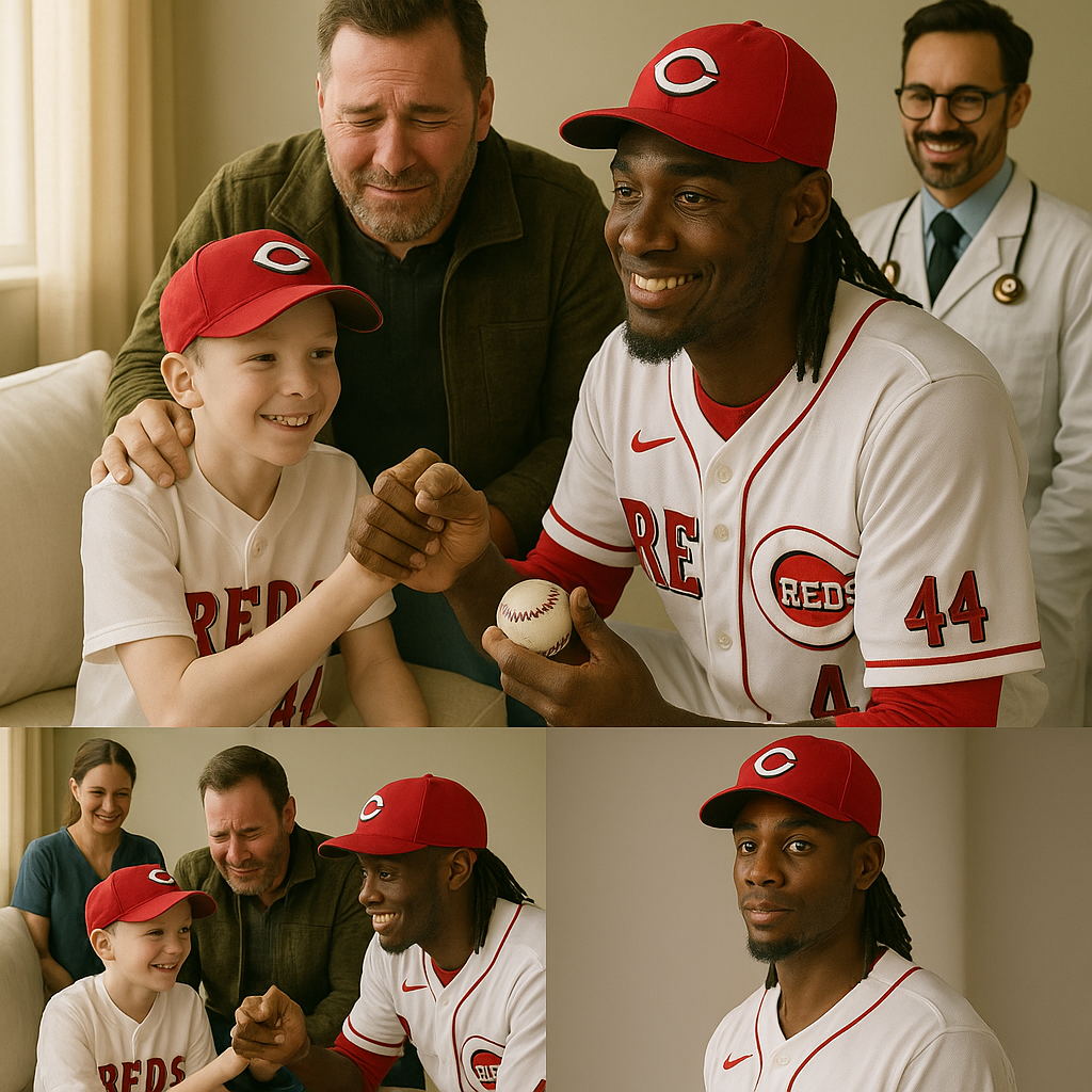 Boy Battling Brain Tumor Only Asked for a Call—Elly De La Cruz Flew to His Hospital Bed Instead